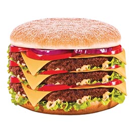 Triple Big Burger